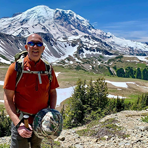 Don Gaines at Mount Rainier National Park